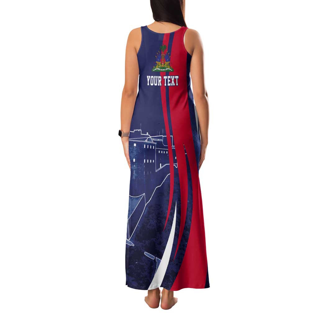 Personalized Haiti Citadelle Laferrière Tank Maxi Dress Grunge Style