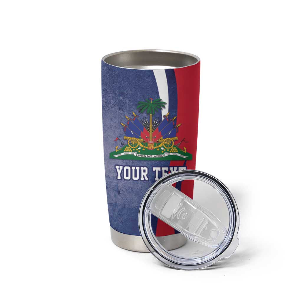 Personalized Haiti Citadelle Laferrière Tumbler Cup Grunge Style