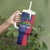 Personalized Haiti Citadelle Laferrière Tumbler With Handle Grunge Style