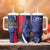 Personalized Haiti Citadelle Laferrière Tumbler With Handle Grunge Style