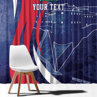 Personalized Haiti Citadelle Laferrière Window Curtain Grunge Style