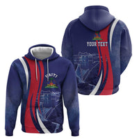 Personalized Haiti Citadelle Laferrière Zip Hoodie Grunge Style