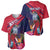 Haiti Personalized Baseball Jersey Hispaniolan Trogon Tropical Vibes