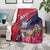 Haiti Personalized Blanket Hispaniolan Trogon Tropical Vibes