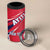 Haiti Personalized 4 in 1 Can Cooler Tumbler Hispaniolan Trogon Tropical Vibes