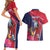 Haiti Personalized Couples Matching Short Sleeve Bodycon Dress and Hawaiian Shirt Hispaniolan Trogon Tropical Vibes