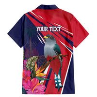 Haiti Personalized Family Matching Mermaid Dress and Hawaiian Shirt Hispaniolan Trogon Tropical Vibes