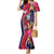 Haiti Personalized Family Matching Mermaid Dress and Hawaiian Shirt Hispaniolan Trogon Tropical Vibes