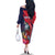 Haiti Personalized Family Matching Off The Shoulder Long Sleeve Dress and Hawaiian Shirt Hispaniolan Trogon Tropical Vibes
