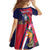 Haiti Personalized Family Matching Off Shoulder Maxi Dress and Hawaiian Shirt Hispaniolan Trogon Tropical Vibes