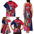 Haiti Personalized Family Matching Tank Maxi Dress and Hawaiian Shirt Hispaniolan Trogon Tropical Vibes