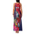 Haiti Personalized Family Matching Tank Maxi Dress and Hawaiian Shirt Hispaniolan Trogon Tropical Vibes