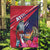 Haiti Personalized Garden Flag Hispaniolan Trogon Tropical Vibes