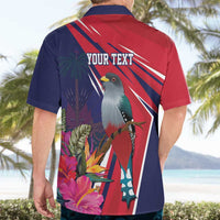Haiti Personalized Hawaiian Shirt Hispaniolan Trogon Tropical Vibes