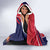 Haiti Personalized Hooded Blanket Hispaniolan Trogon Tropical Vibes