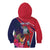 Haiti Personalized Kid Hoodie Hispaniolan Trogon Tropical Vibes