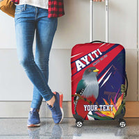 Haiti Personalized Luggage Cover Hispaniolan Trogon Tropical Vibes