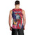Haiti Personalized Men Tank Top Hispaniolan Trogon Tropical Vibes
