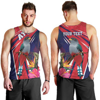 Haiti Personalized Men Tank Top Hispaniolan Trogon Tropical Vibes