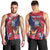 Haiti Personalized Men Tank Top Hispaniolan Trogon Tropical Vibes