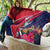 Haiti Personalized Quilt Hispaniolan Trogon Tropical Vibes