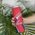 Haiti Personalized Skinny Tumbler Hispaniolan Trogon Tropical Vibes