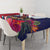 Haiti Personalized Tablecloth Hispaniolan Trogon Tropical Vibes