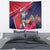 Haiti Personalized Tapestry Hispaniolan Trogon Tropical Vibes