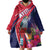 Haiti Personalized Wearable Blanket Hoodie Hispaniolan Trogon Tropical Vibes