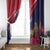 Haiti Personalized Window Curtain Hispaniolan Trogon Tropical Vibes