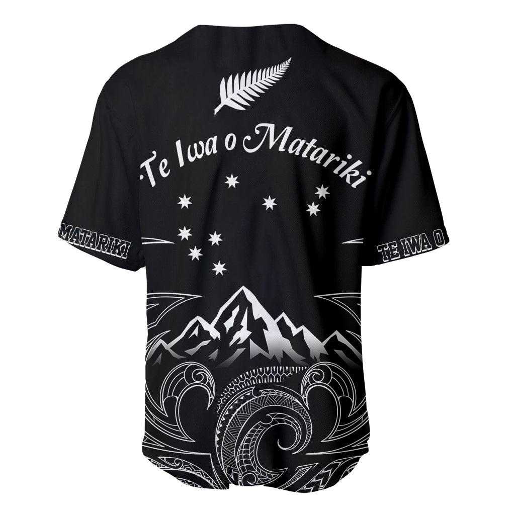 New Zealand Baseball Jersey Maori Te Iwa o Matariki LT7 - Wonder Print Shop