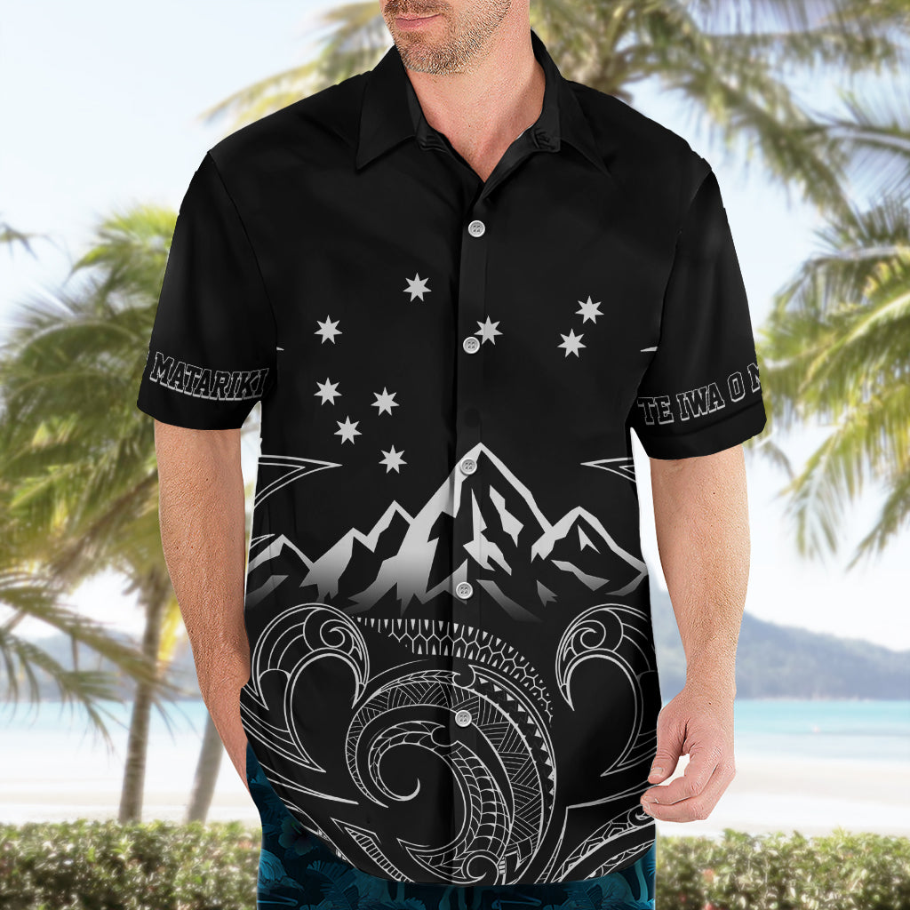 New Zealand Hawaiian Shirt Maori Te Iwa o Matariki - Wonder Print Shop