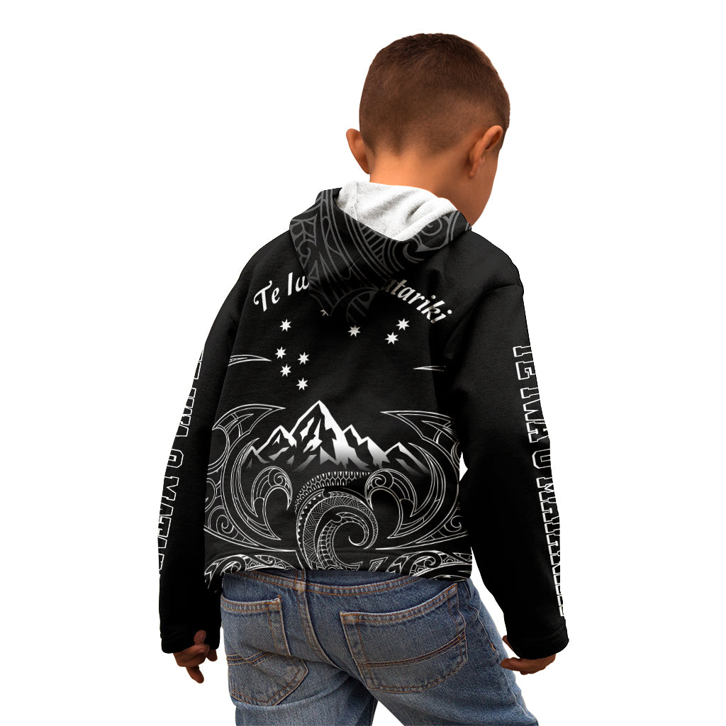 New Zealand Kid Hoodie Maori Te Iwa o Matariki - Wonder Print Shop