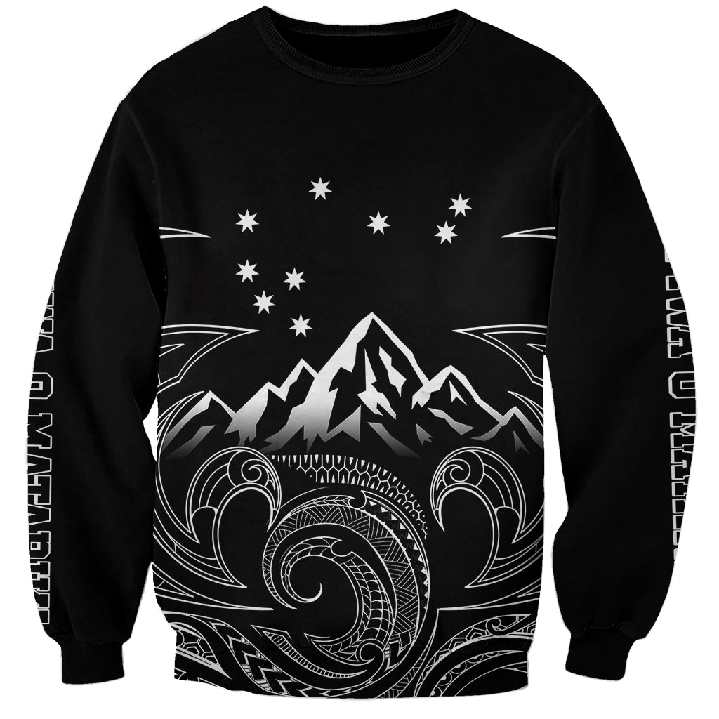 New Zealand Sweatshirt Maori Te Iwa o Matariki - Wonder Print Shop
