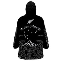 New Zealand Wearable Blanket Hoodie Maori Te Iwa o Matariki - Wonder Print Shop