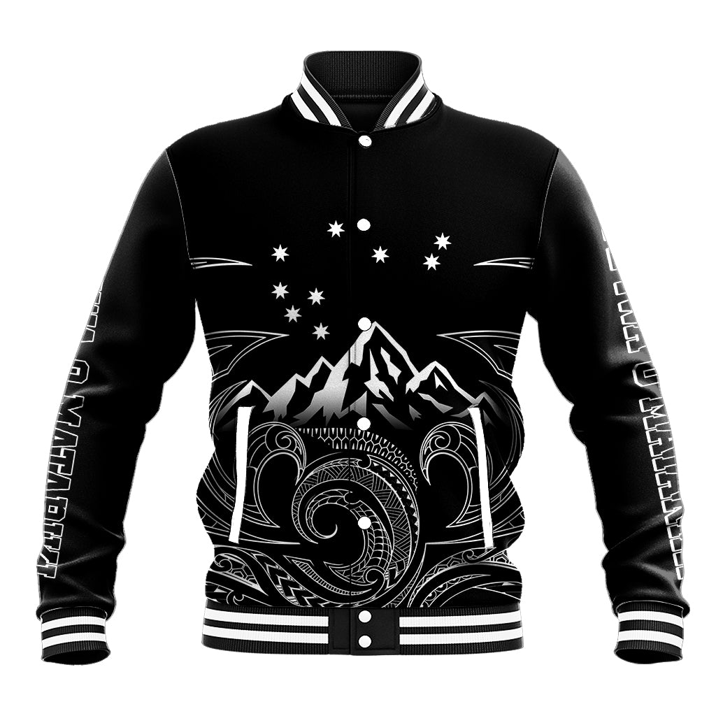 Personalised New Zealand Baseball Jacket Maori Te Iwa o Matariki LT7 - Wonder Print Shop