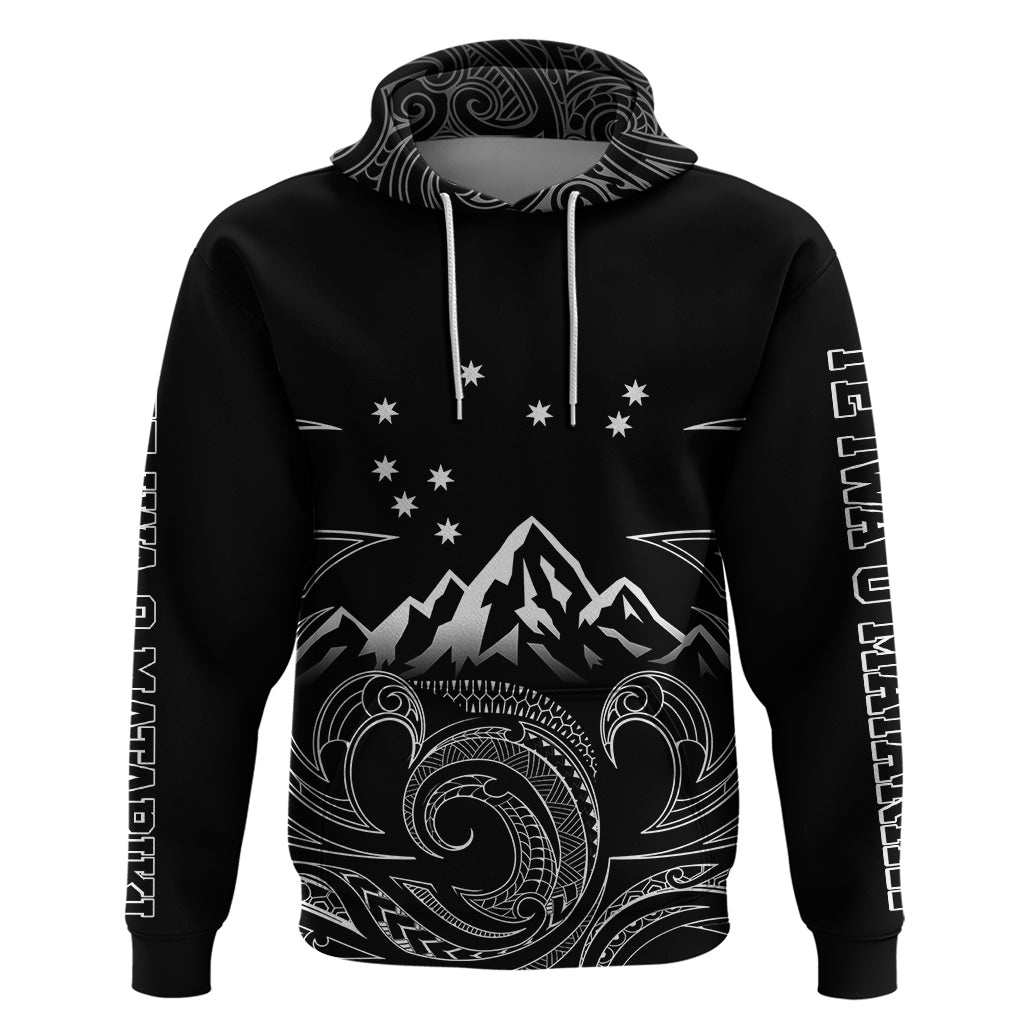 Personalised New Zealand Hoodie Maori Te Iwa o Matariki - Wonder Print Shop