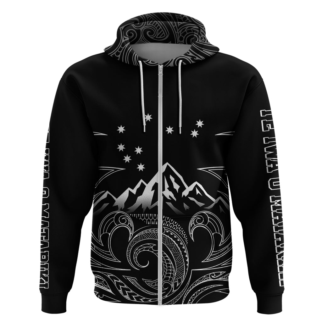 Personalised New Zealand Hoodie Maori Te Iwa o Matariki - Wonder Print Shop
