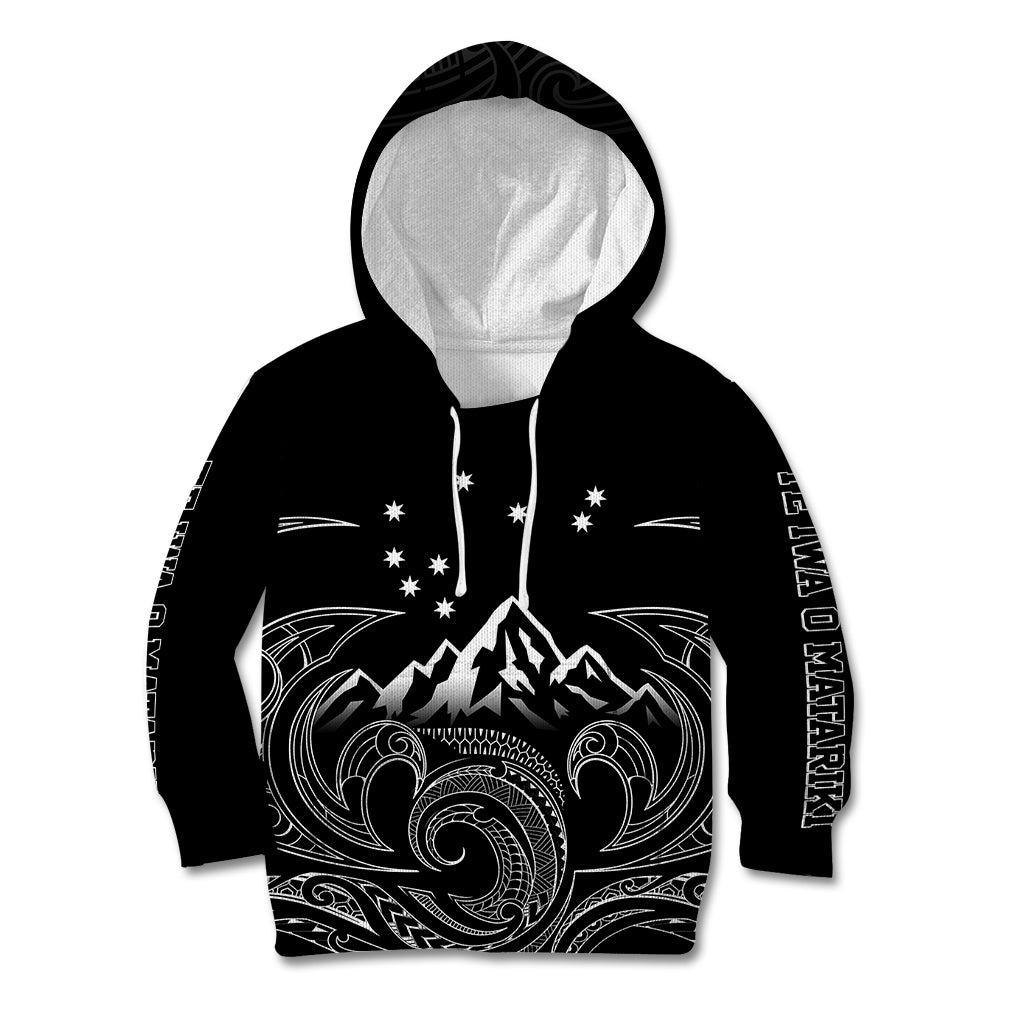 Personalised New Zealand Kid Hoodie Maori Te Iwa o Matariki - Wonder Print Shop