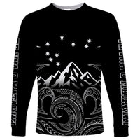 Peronsalised New Zealand Long Sleeve Shirt Maori Te Iwa o Matariki - Wonder Print Shop