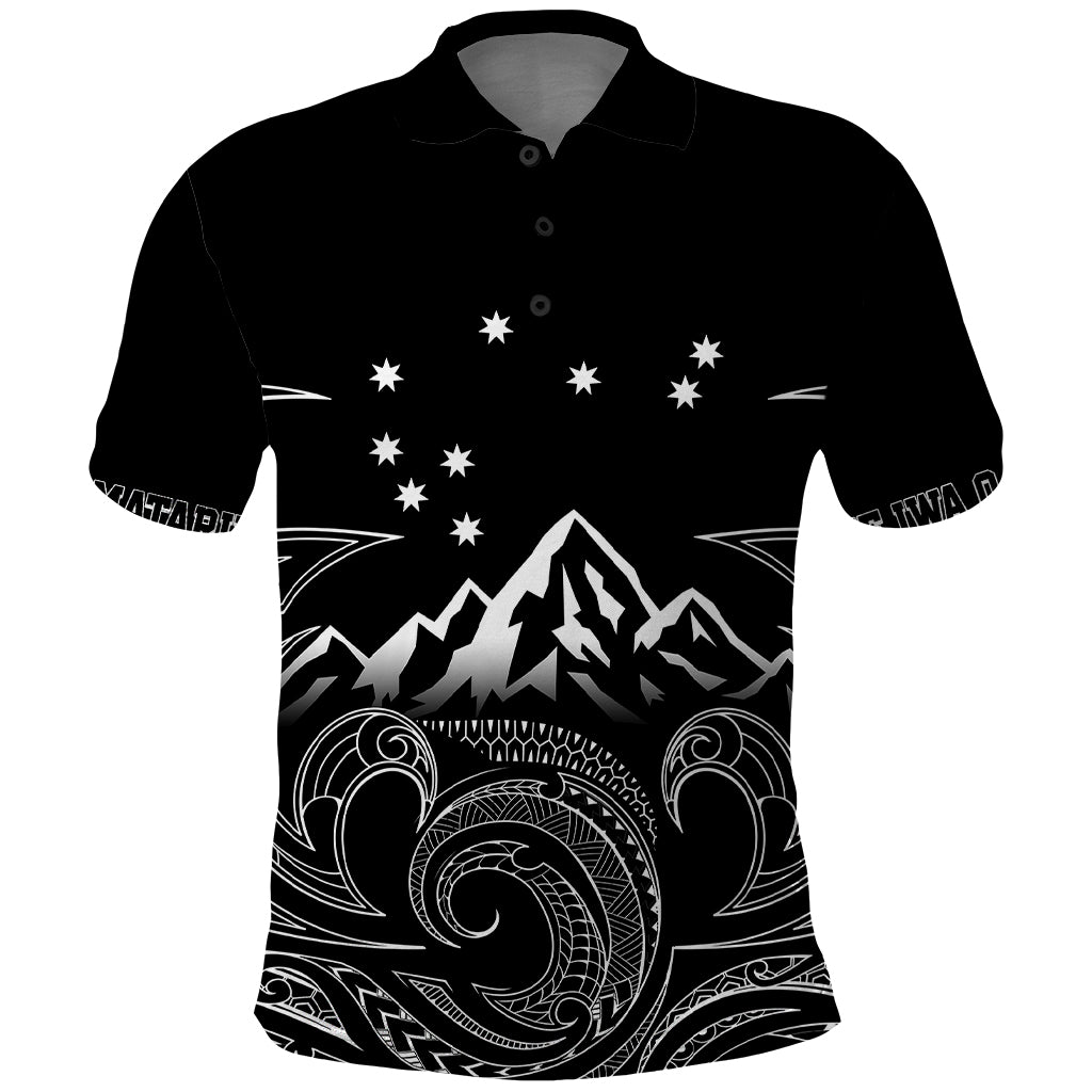 Peronsalised New Zealand Polo Shirt Maori Te Iwa o Matariki - Wonder Print Shop