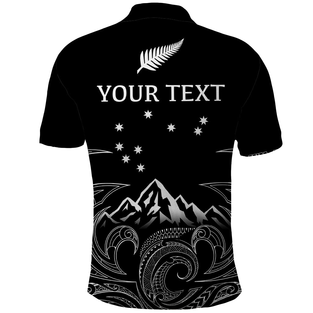Peronsalised New Zealand Polo Shirt Maori Te Iwa o Matariki - Wonder Print Shop