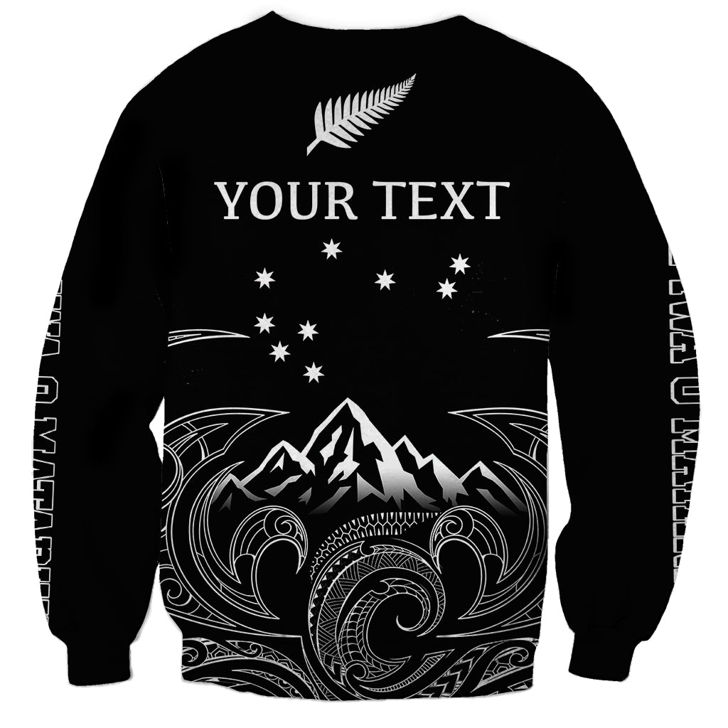 Personalised New Zealand Sweatshirt Maori Te Iwa o Matariki - Wonder Print Shop