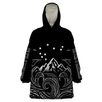 Personalised New Zealand Wearable Blanket Hoodie Maori Te Iwa o Matariki - Wonder Print Shop
