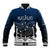 Personalised New Zealand Baseball Jacket Matariki Maori Patterns - Gradient LT7 - Wonder Print Shop