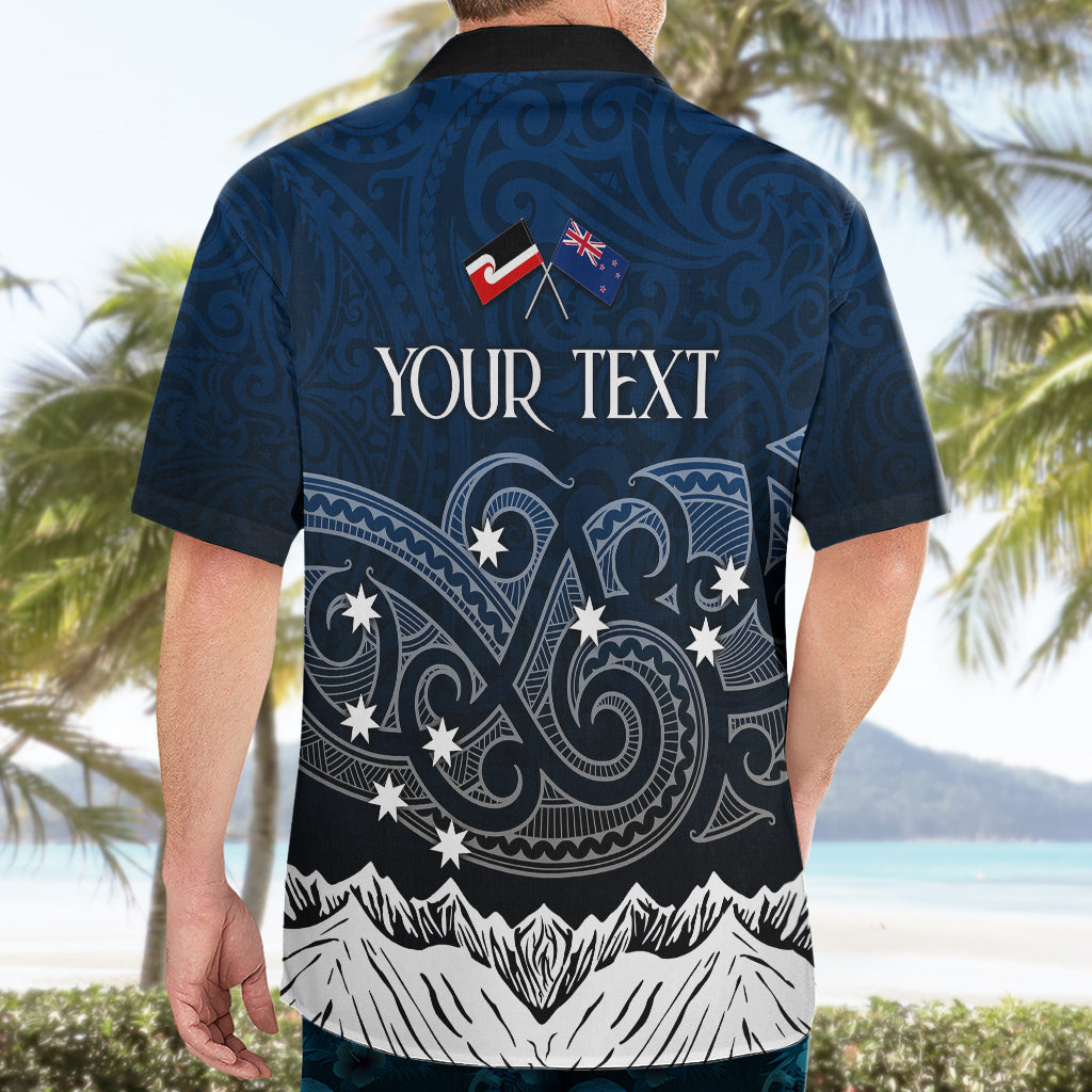 Personalised New Zealand Hawaiian Shirt Matariki Maori Patterns - Gradient - Wonder Print Shop