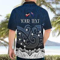 Personalised New Zealand Hawaiian Shirt Matariki Maori Patterns - Gradient - Wonder Print Shop