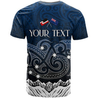 Personalised New Zealand T Shirt Matariki Maori Patterns - Gradient - Wonder Print Shop