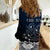 Personalised New Zealand Women Casual Shirt Matariki Maori Patterns - Gradient - Wonder Print Shop