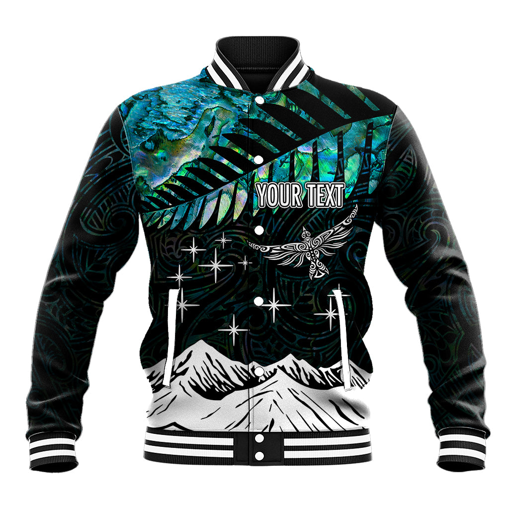 Personalised Maori New Year Baseball Jacket Matariki Mix Paua Shell LT7 - Wonder Print Shop